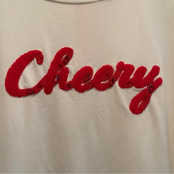 Lilly Pulitzer Rami Sweatshirt Cheery Size M - Picture 2 of 7